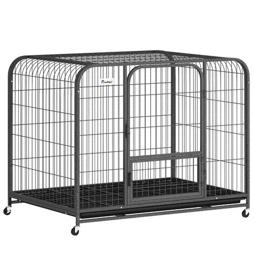Pawhut heavy duty dog crate - pawhut,