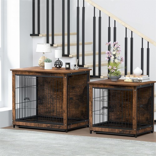 Wood large dog pet - large, crate