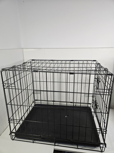 Foldable dog crate with - dog,