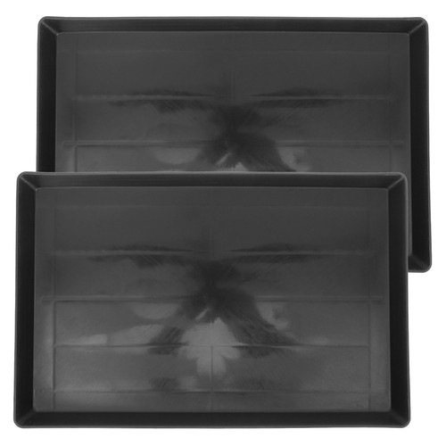 Reusable black abs - black, crate