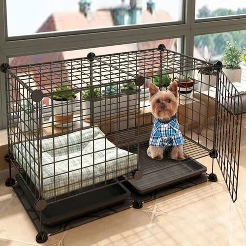 Metal dog cage - metal,