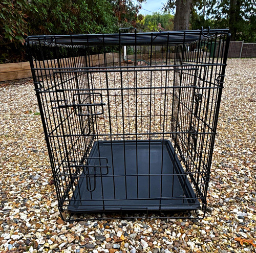 36in folding metal wire dog - wire,