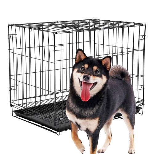 Dog crate large - crate, pet
