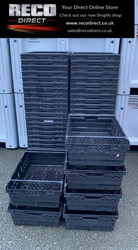 Black used bale arm crate - 10,