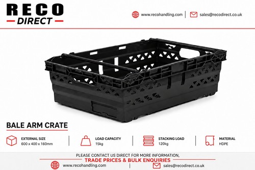 Used black 60x40x16cm - used,
