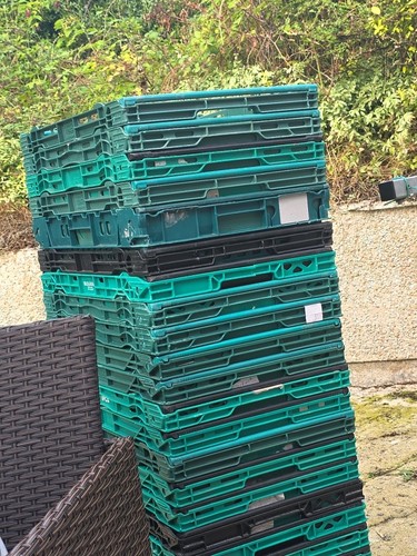 Used plastic bale - used, arm