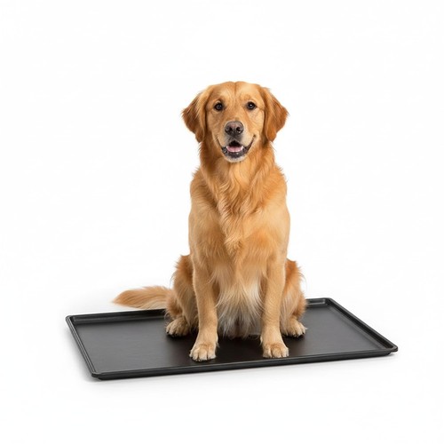 Replacement black plastic tray - black,