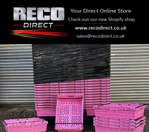 Bright pink bale arm tray - x,