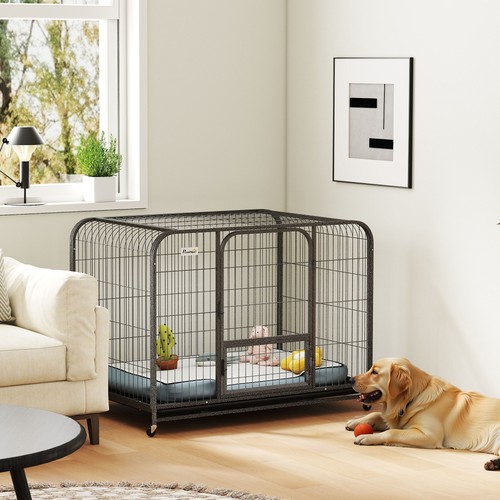 Pawhut heavy duty dog - pawhut, crate