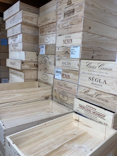 Clearance shallow wooden wine - shallow,